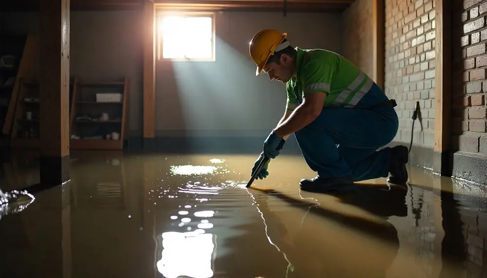 Professional water damage restoration services in Ramona, OK
